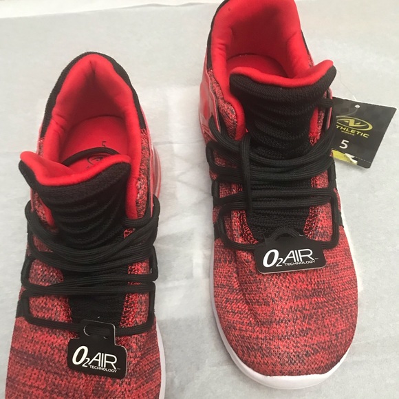 ATHLETIC WORKS  BOY & YOUTH SNEAKERS SHOES O2 AIR COMFORT TECHNOLOGY. BRAND NEW - Picture 3 of 8